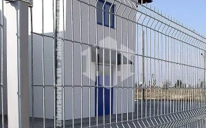 Забор 3D оцинкованый